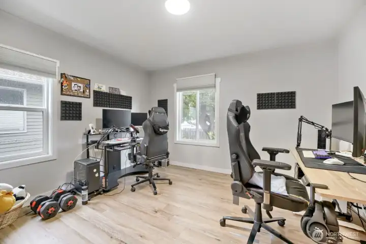 Bedroom or office space in the main level