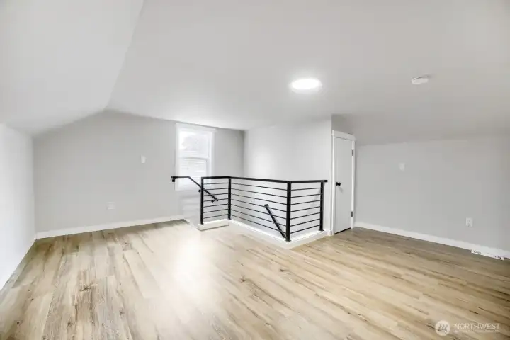 Upstairs loft