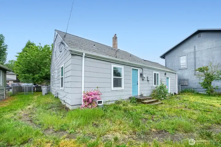 Plenty of room to garden