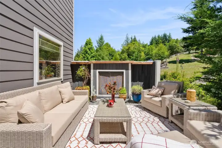 Deck off Dining Area