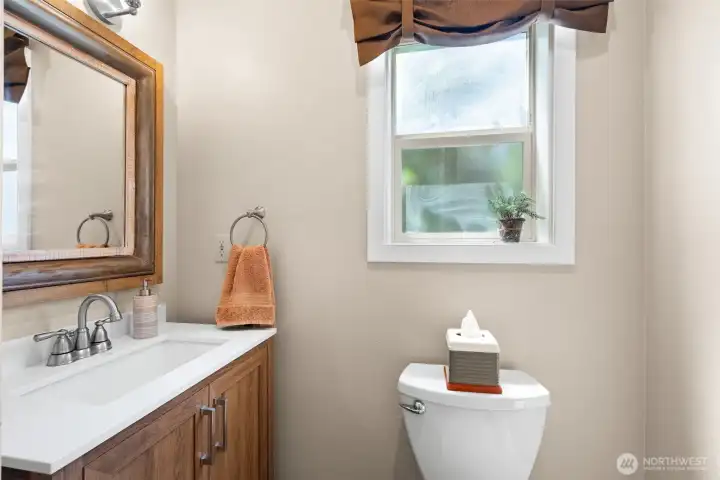 Main floor Powder Room