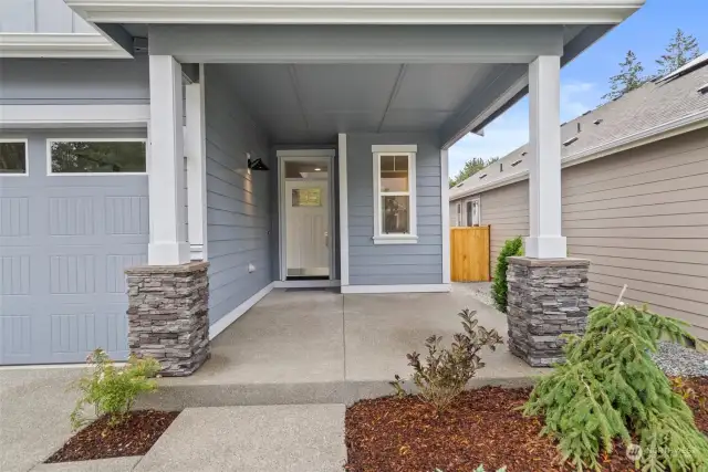 Welcome home, relax and enjoy the oversized front porch