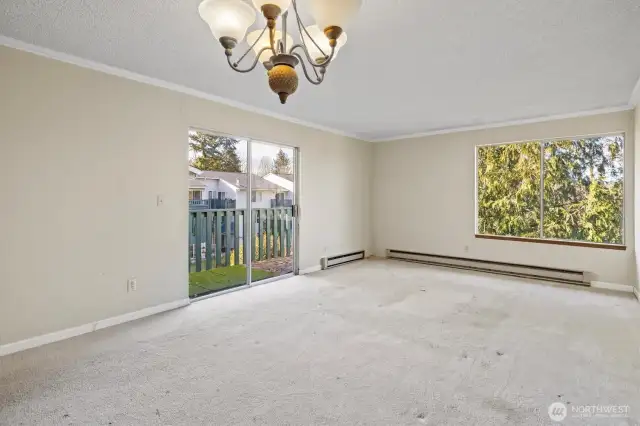 Large living room, territorial views.