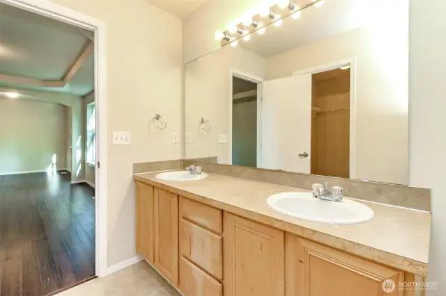 Primary Bath double sink