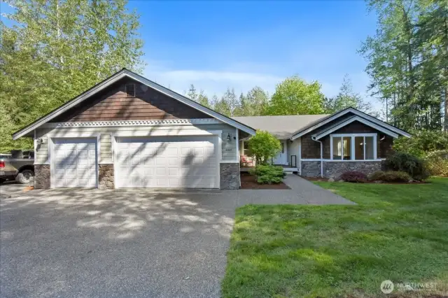 Welcome to Weatherby! This home is one of the few ramblers in the neighborhood.  3-car garage and parking for additional cars or toys!