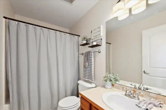 Full main bath.