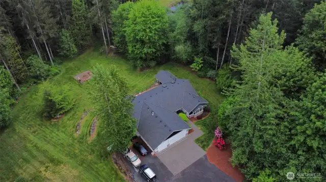 NGPA land behind and side of home. Plenty of space for all your activities!