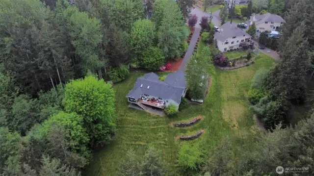 Overhead view