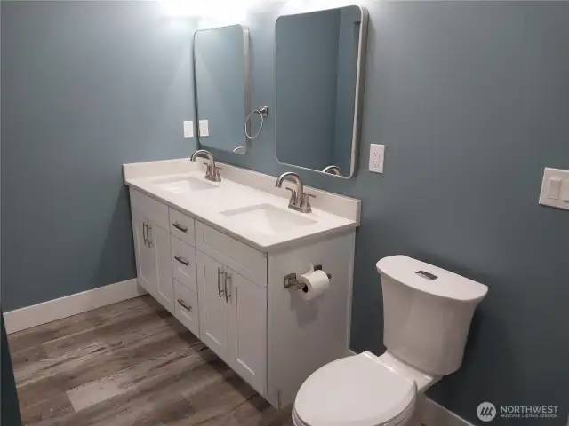 Of course, the bathroom is all new, too.