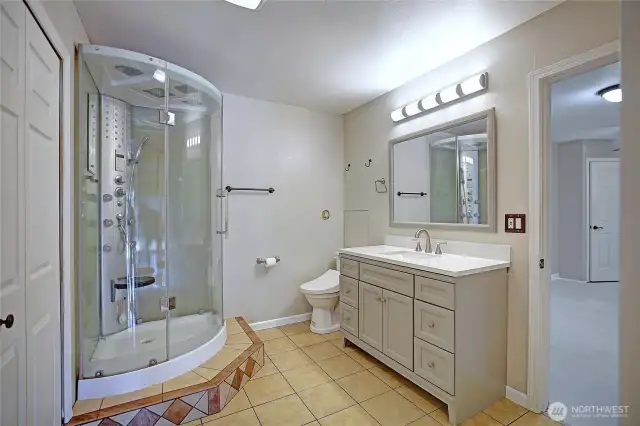 Lower Level 3/4 Bathroom