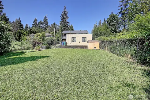 Rear Exterior of Home from Lake