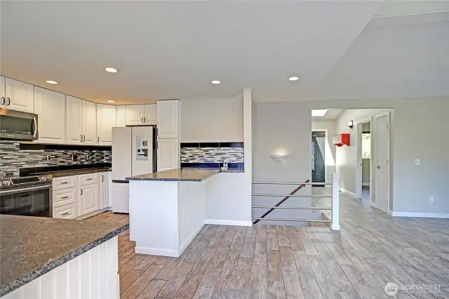 Front Entry and Kitchen