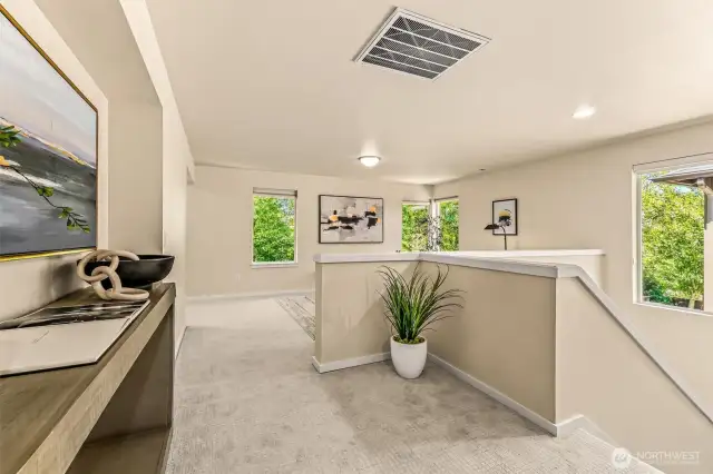 STAIRCASE LANDING AREA -UPSTAIRS