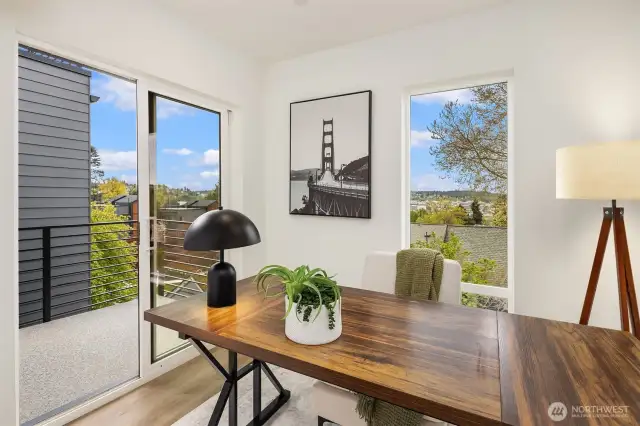 Photo from model home of similar floor plan