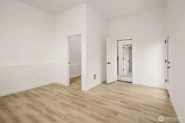 Photo from model home of similar floor plan
