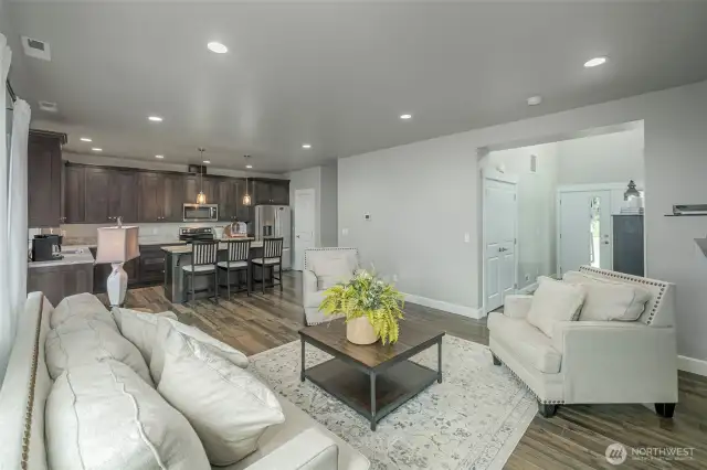 Living Room and Kitchen