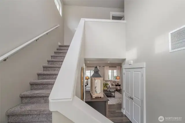 Stairs to bedrooms and seconnd floor