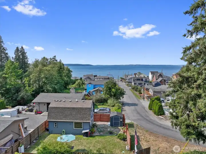 Just steps away from community beach.