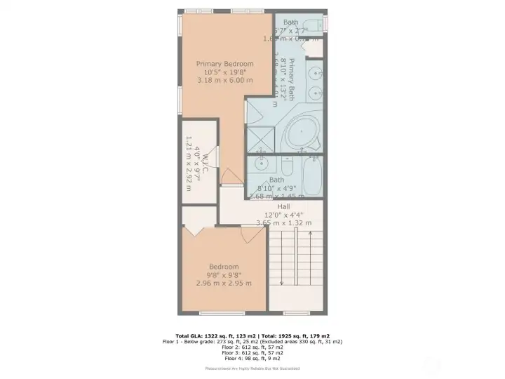 Upper Bedroom Level