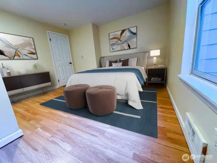 Bedroom Virtually Staged