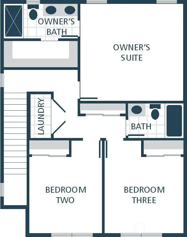 Photographs are for illustrative purposes only. Features, finishes, interior/exterior colors, landscaping and floorplan shown may vary from actual homes built.