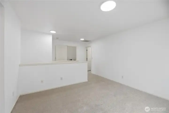 Upper floor loft