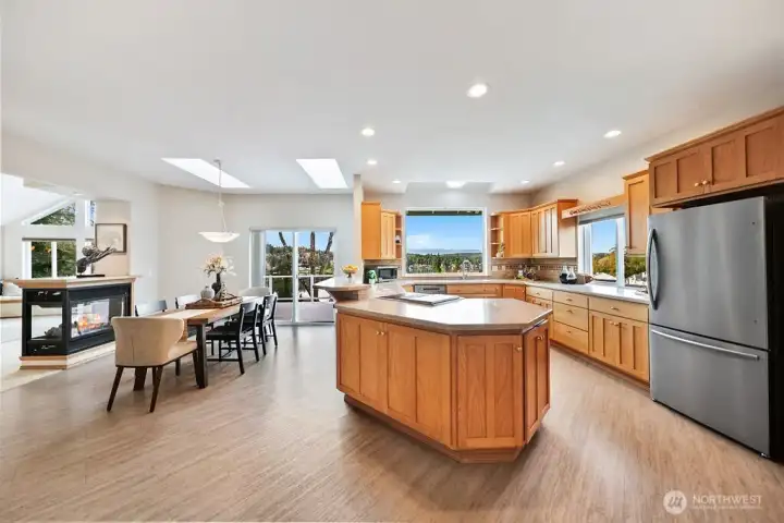 View upon entering the home.