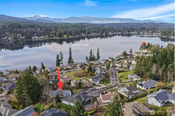 Dockside Community is a great walking neighborhood and an easy walk to the park.