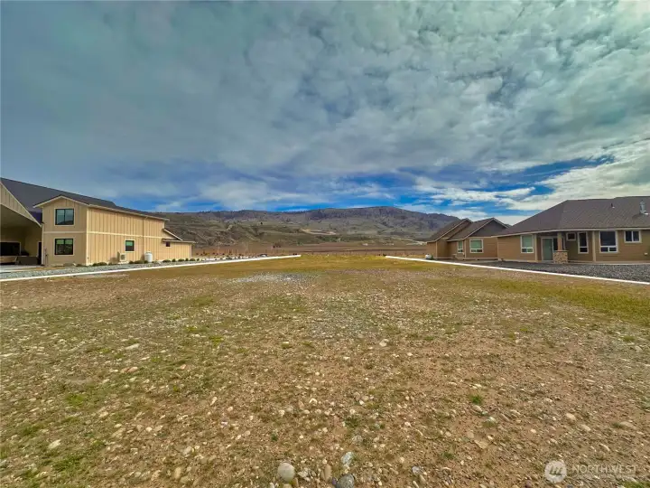 Lot 62 view from Columbia River/back side towards N Shore Dr