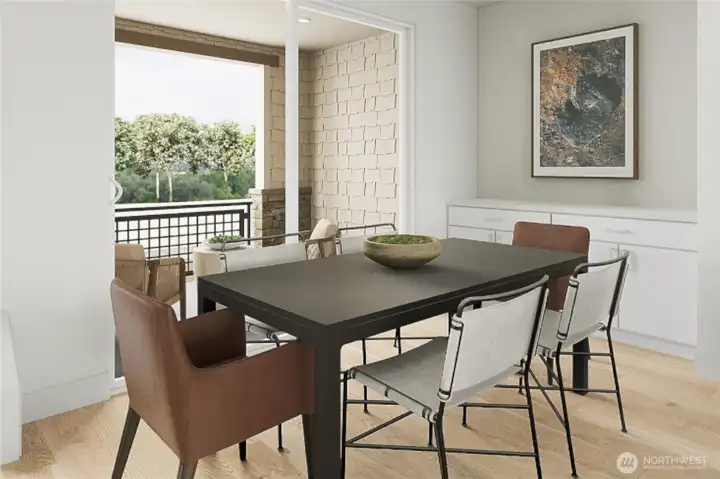 dining room: For marketing purposes only. Colors and features may vary.