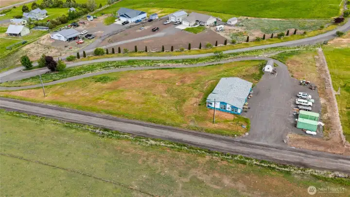 511 Boston Road has a circular driveway and 2 irrigated acres.
