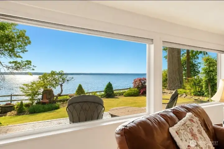 Gorgeous sunny day views all summer long.