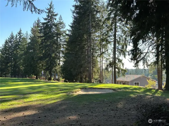Golf course right out your back door!