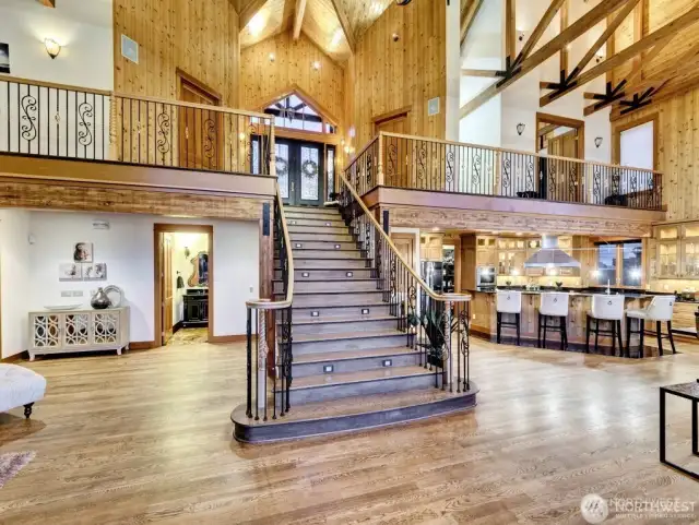Grand Entrance to your Private Waterfront Home