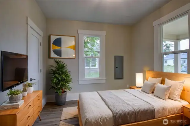 Bedroom #2-Virtually staged