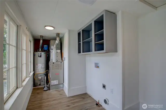 Utilities and Laundry room