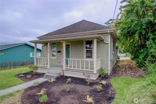 Front of house facing North