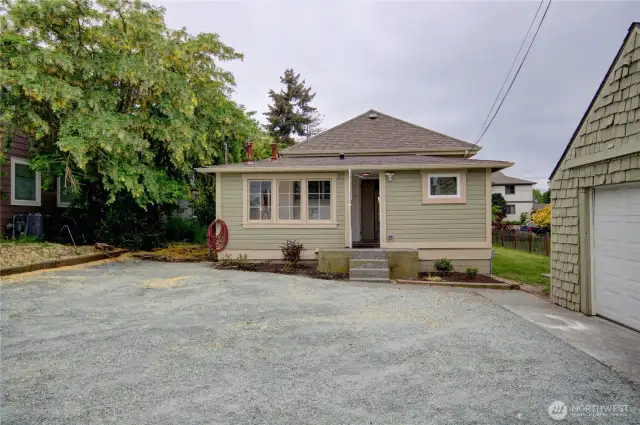 Back of house and parking
