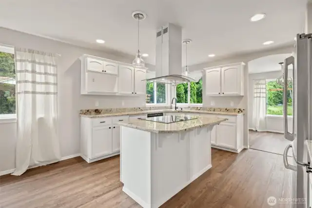 Eating area within the kitchen!