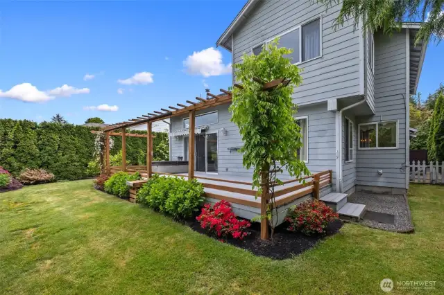 Gorgeous colorful landscaping!