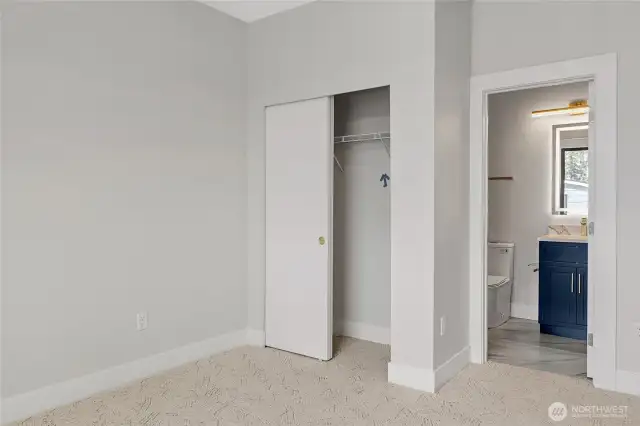 Secondary bedroom with en-suite bath!(Photos from lot 9B)