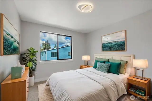 Big & Bright bedrooms! (1)(Photos from lot 9B, digitally staged)