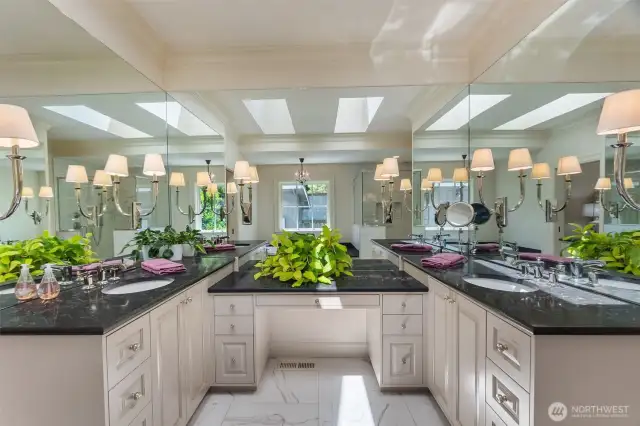 Spa-inspired primary bathroom with generous space for relaxation.