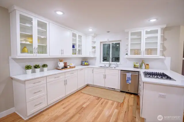 Beautifully designed kitchen fulfills every chef's dream.