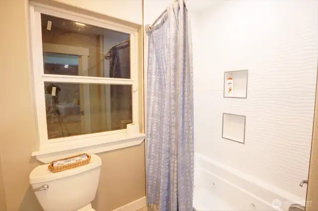 This is the adjoining bathroom for Primary Suite.