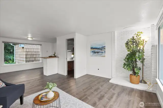 2nd Living Room, Mini-Library & Dining Space
