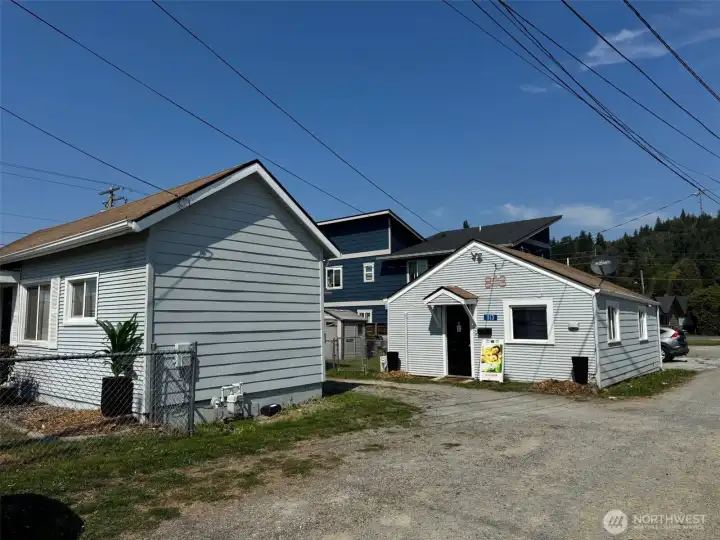 front and back house