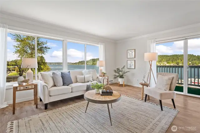 Great Room w/ Views From Every Window