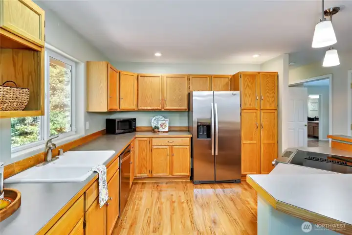 kitchen with space to work