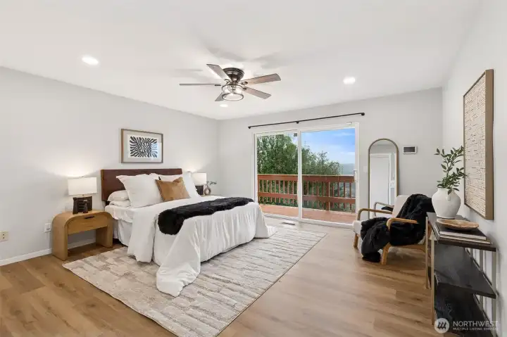 Primary Bed room, main level